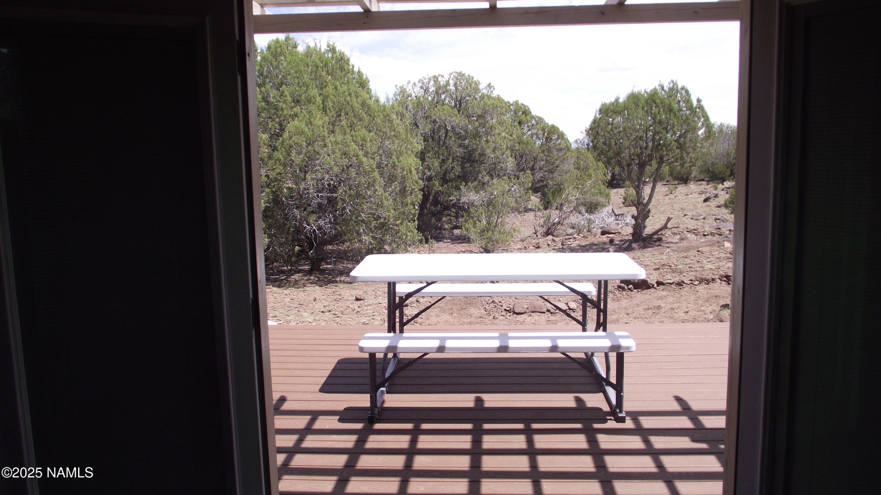 13 Westwood Ranch Road Williams, AZ 86046 - Photo 8 of 31 a view of a yard from a balcony