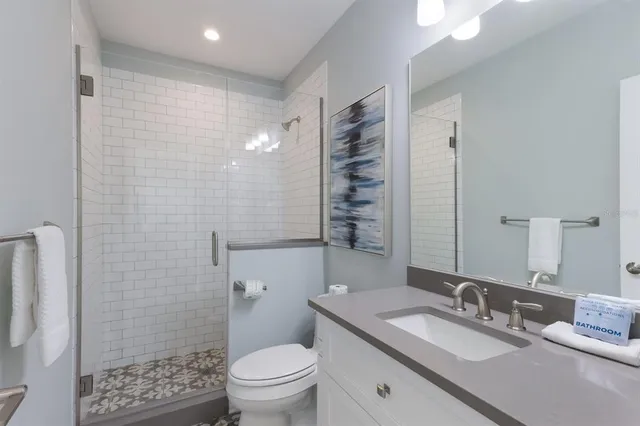 a view of a balcony with swimming pool