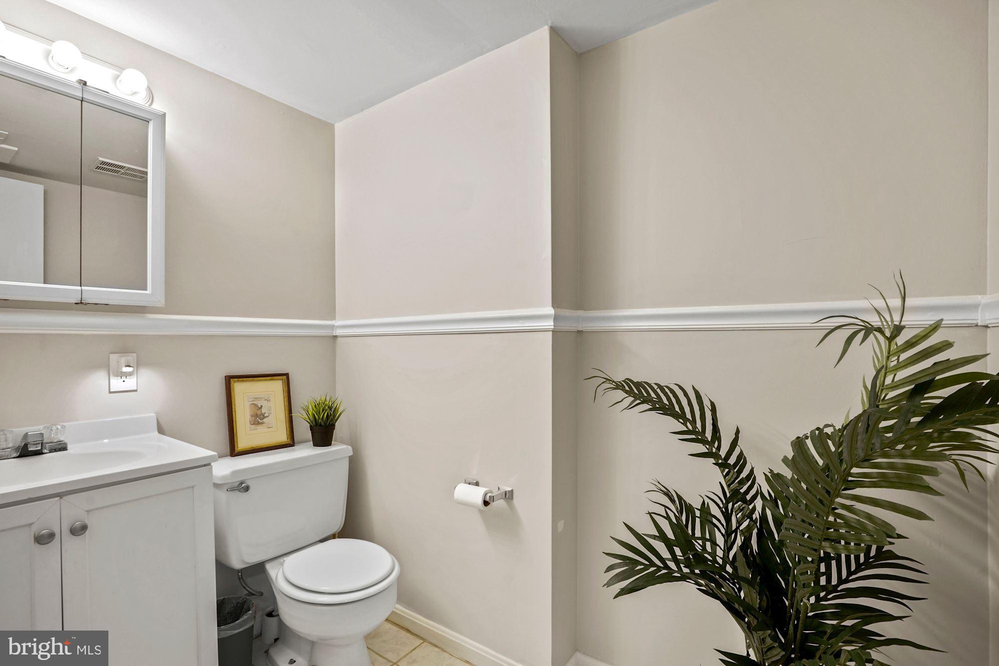 3129 Hunt Road Oakton, VA 22124 - Photo 18 of 32 Half Bathroom off the Family Room