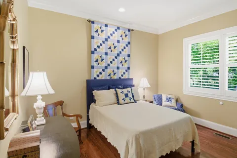 a view of wooden floor in a room