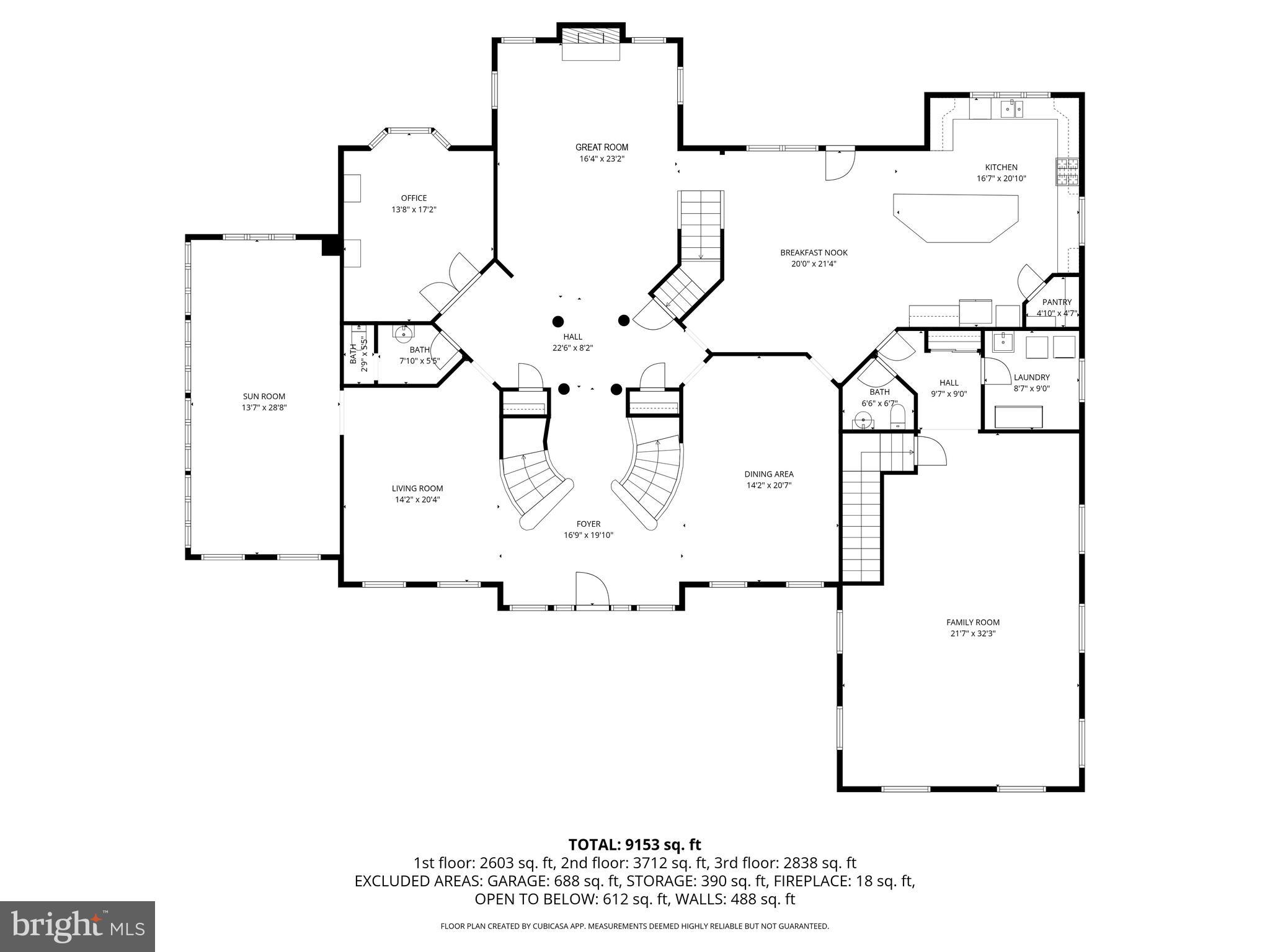 1601 Rushing Stream Court Forest Hill, MD 21050 - Photo 69 of 72 Main Level Floor Plan