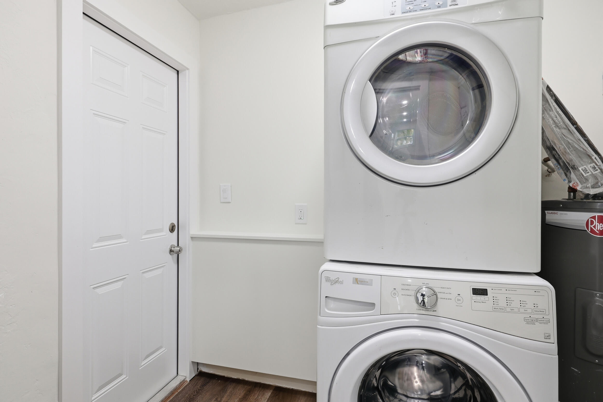 403 Todd Street Jupiter, FL 33458 - Photo 24 of 30 a close up view of a washer and dryer in a utility room