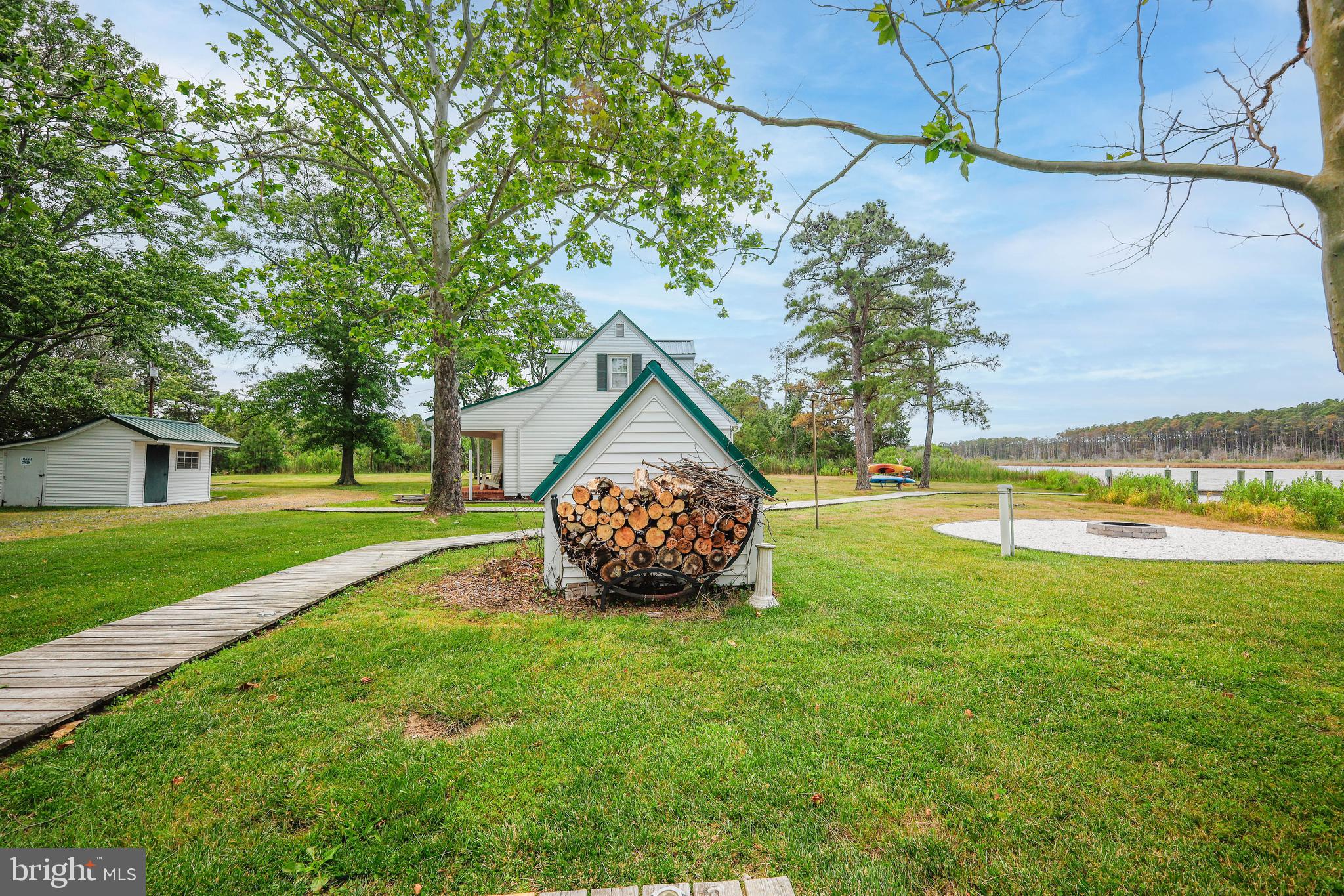 4004 Robinson Neck Road Taylors Island, MD 21669 - Photo 48 of 83 Firewood storage
