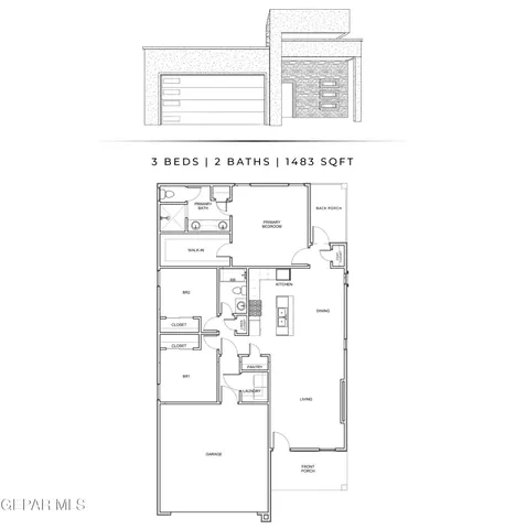 $285,999 | 528 Paseo Campanero Street, Horizon City, TX 79928