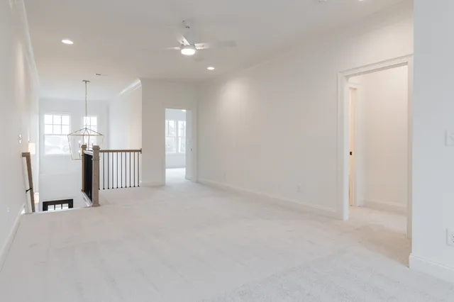 a view of a room with a bathroom