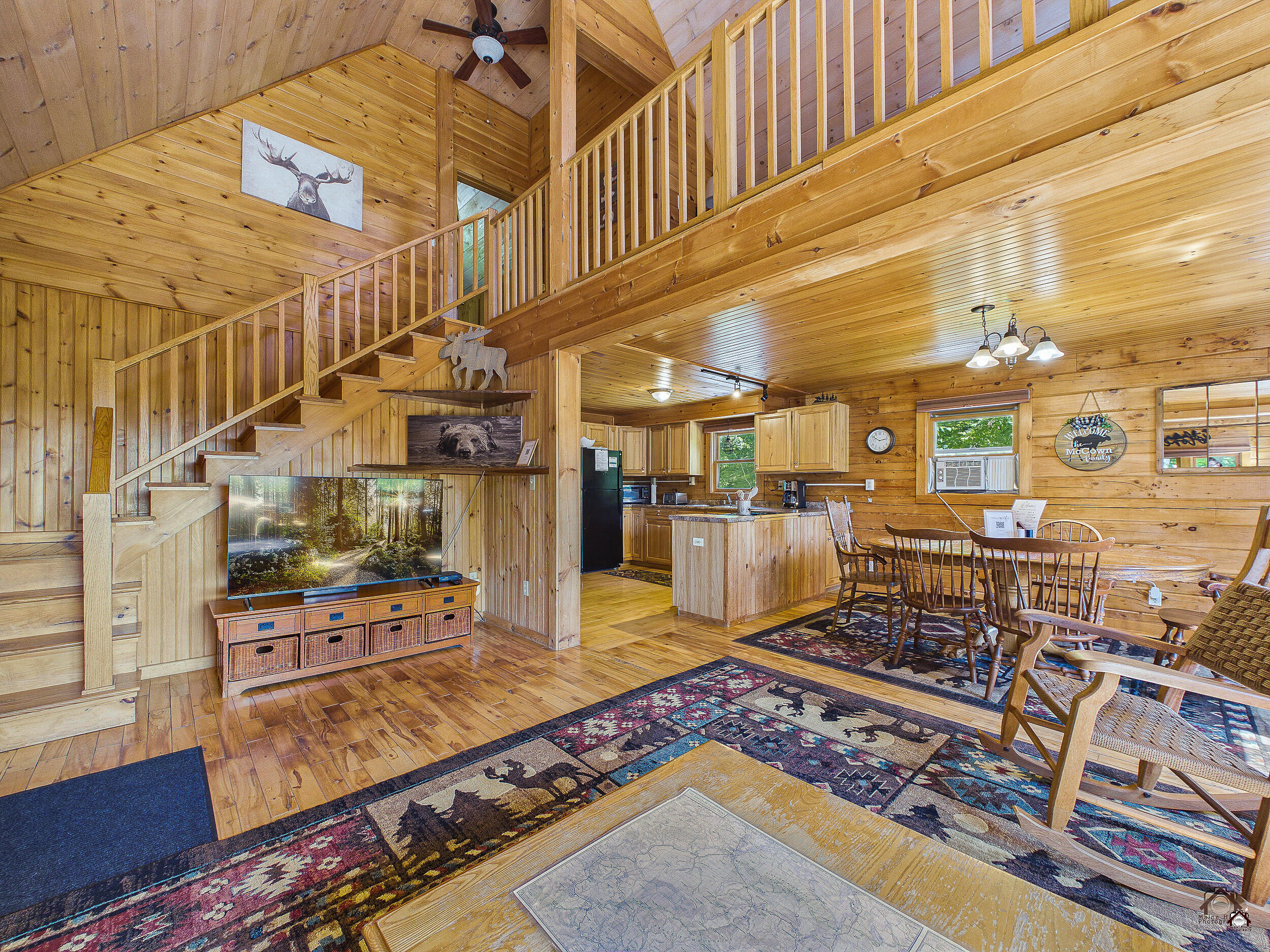 42 Porter Nadeau Road Eustis, ME 04936 - Photo 7 of 47 main house cathedral ceilings
