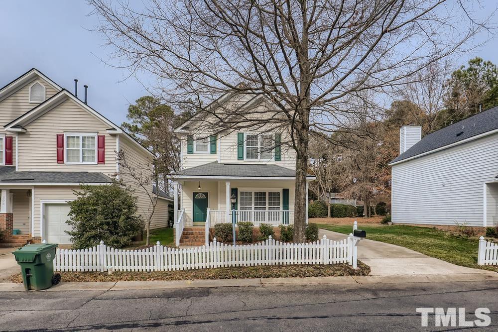 205 Bridgepath Drive Cary, NC 27513 - Photo 1 of 28 front view of house with a street