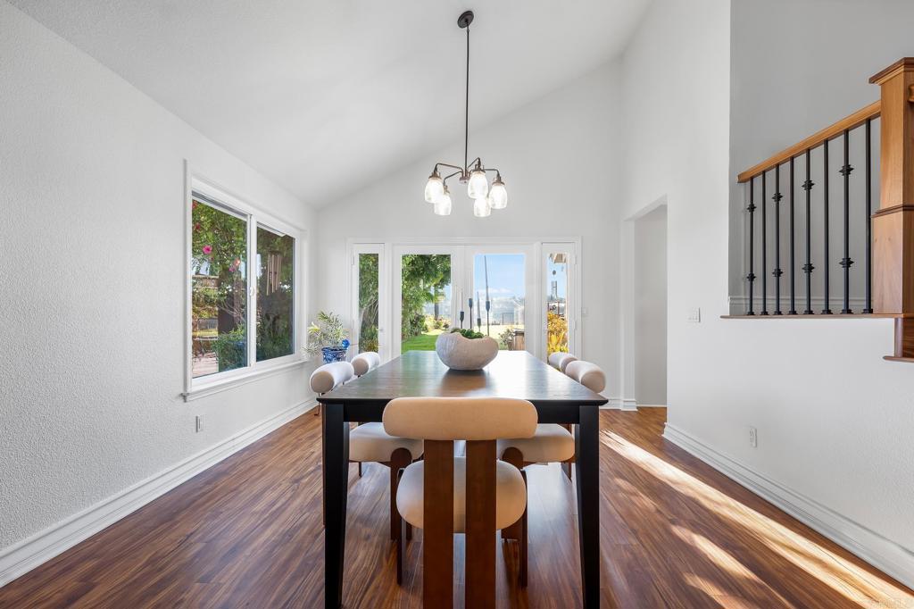 1592 Hawk View Drive Encinitas, CA 92024 - Photo 4 of 55 a view of a dining room with furniture window and outside view