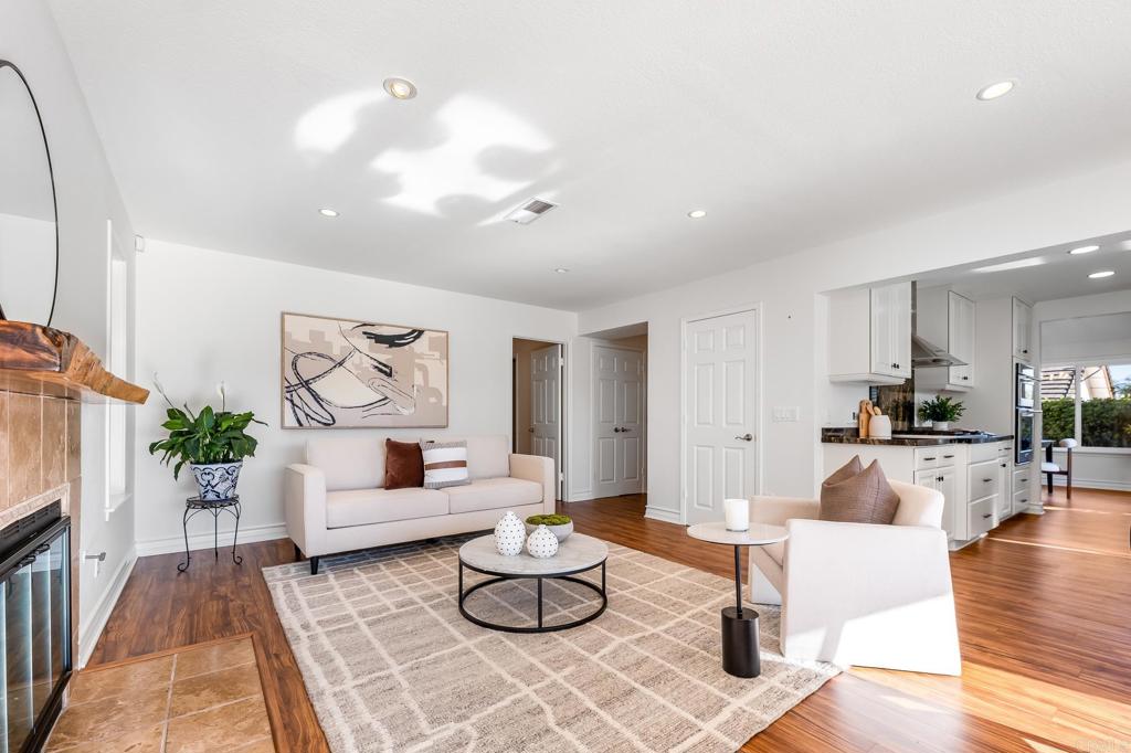 1592 Hawk View Drive Encinitas, CA 92024 - Photo 10 of 55 a living room with furniture and a couch