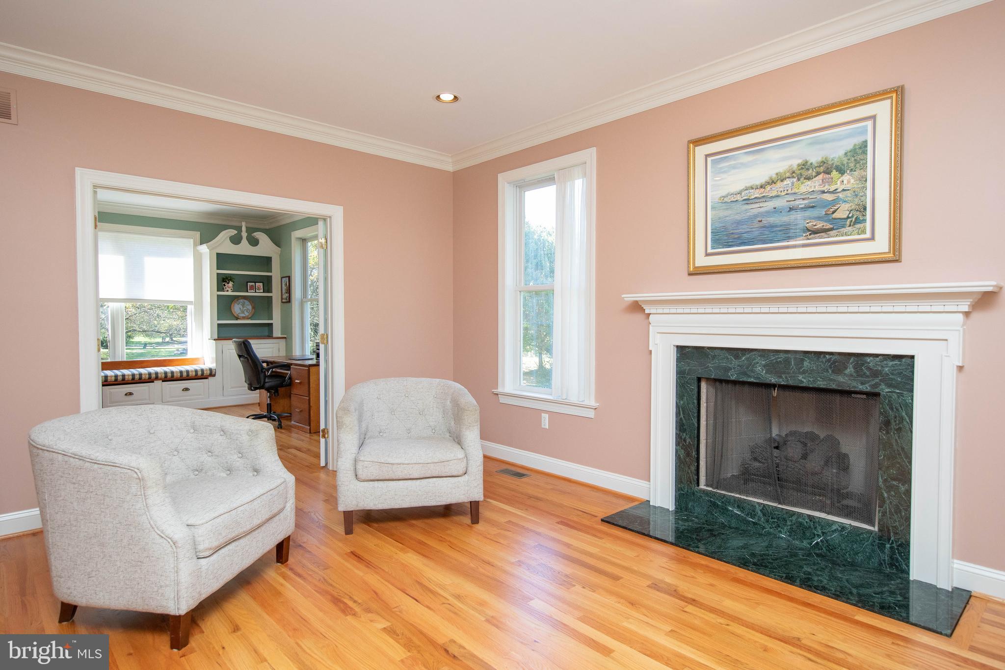 825 Stone House Road Lower Gwynedd, PA 19002 - Photo 4 of 38 Living Room w/ Gas Fireplace