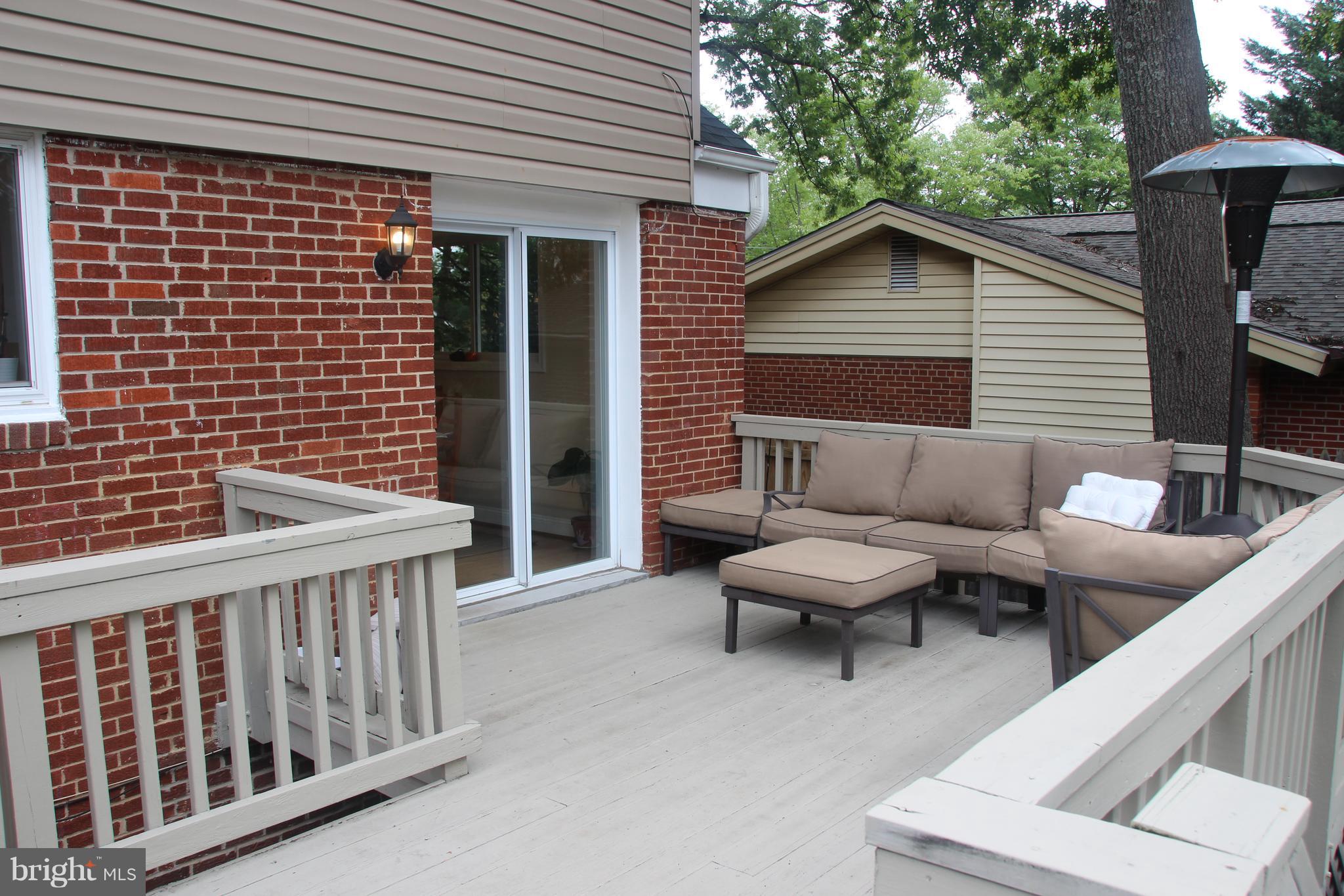 2518 Harmon Road Silver Spring, MD 20902 - Photo 26 of 29 Walk out to large deck from kitchen
