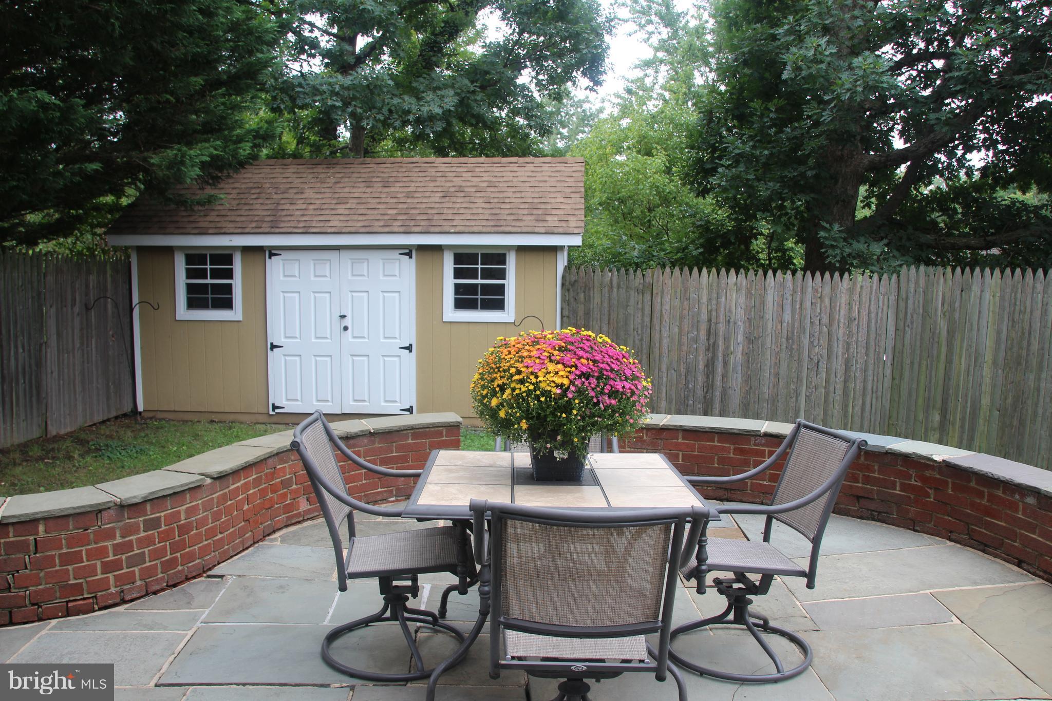2518 Harmon Road Silver Spring, MD 20902 - Photo 28 of 29 Flagstone patio and large shed