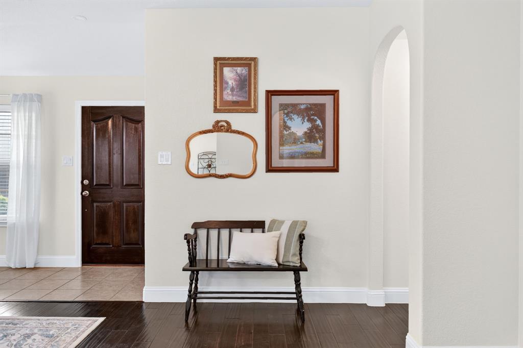 5069 Britton Ridge Lane Fort Worth, TX 76179 - Photo 4 of 32 Just another sweet view; hallway to garage, laundry space and coat closet.