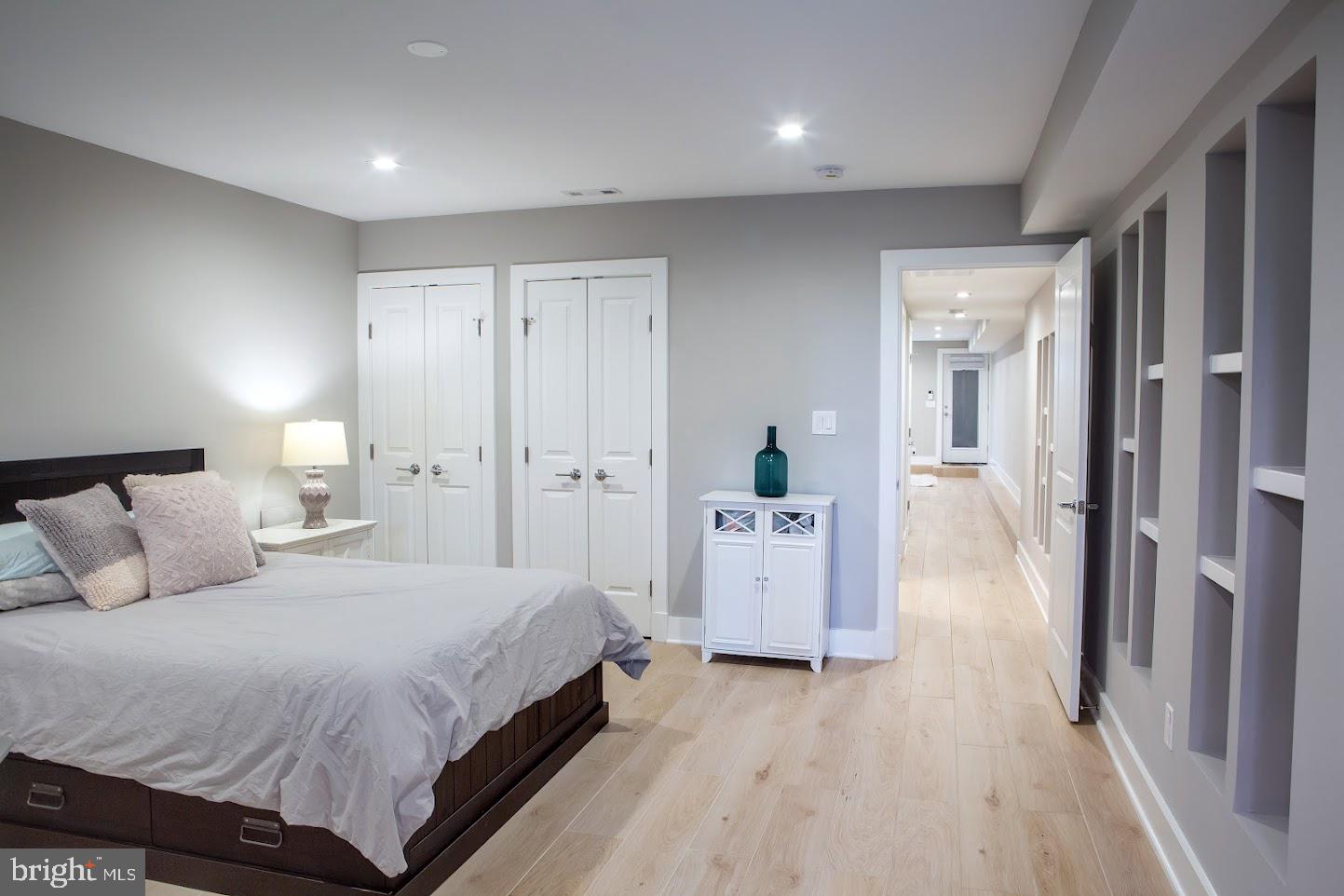 720 East Capitol Street Northeast Washington, DC 20003 - Photo 12 of 12 a spacious bedroom with a bed and a closet