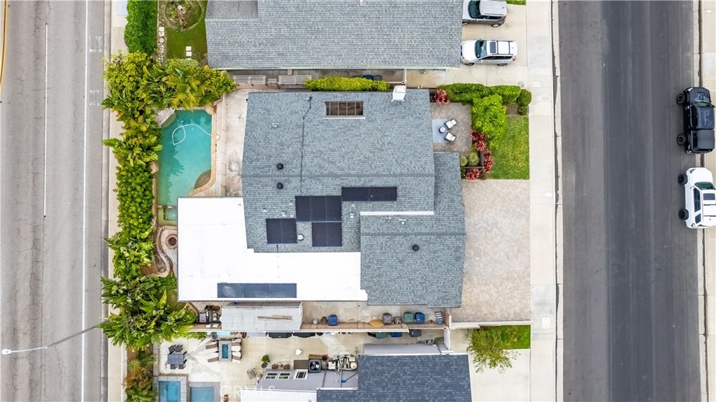 20151 Big Bend Lane Huntington Beach, CA 92646 - Photo 25 of 28 an aerial view of a house with outdoor space