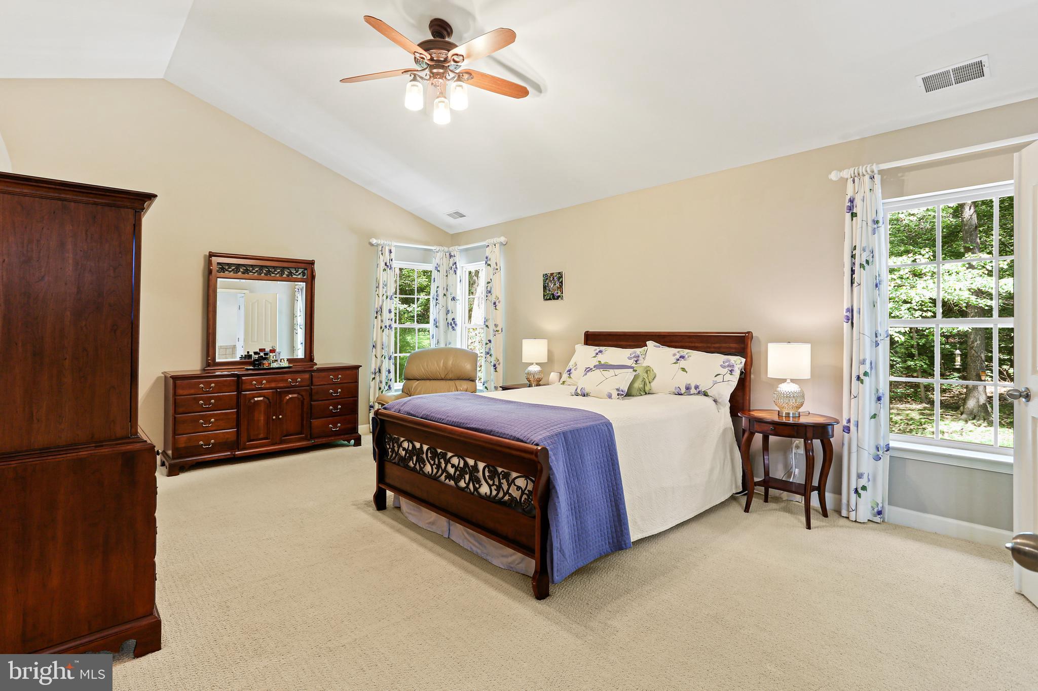 14439 Unionville Road Mount Airy, MD 21771 - Photo 21 of 57 Primary Bedroom with Vaulted Ceiling