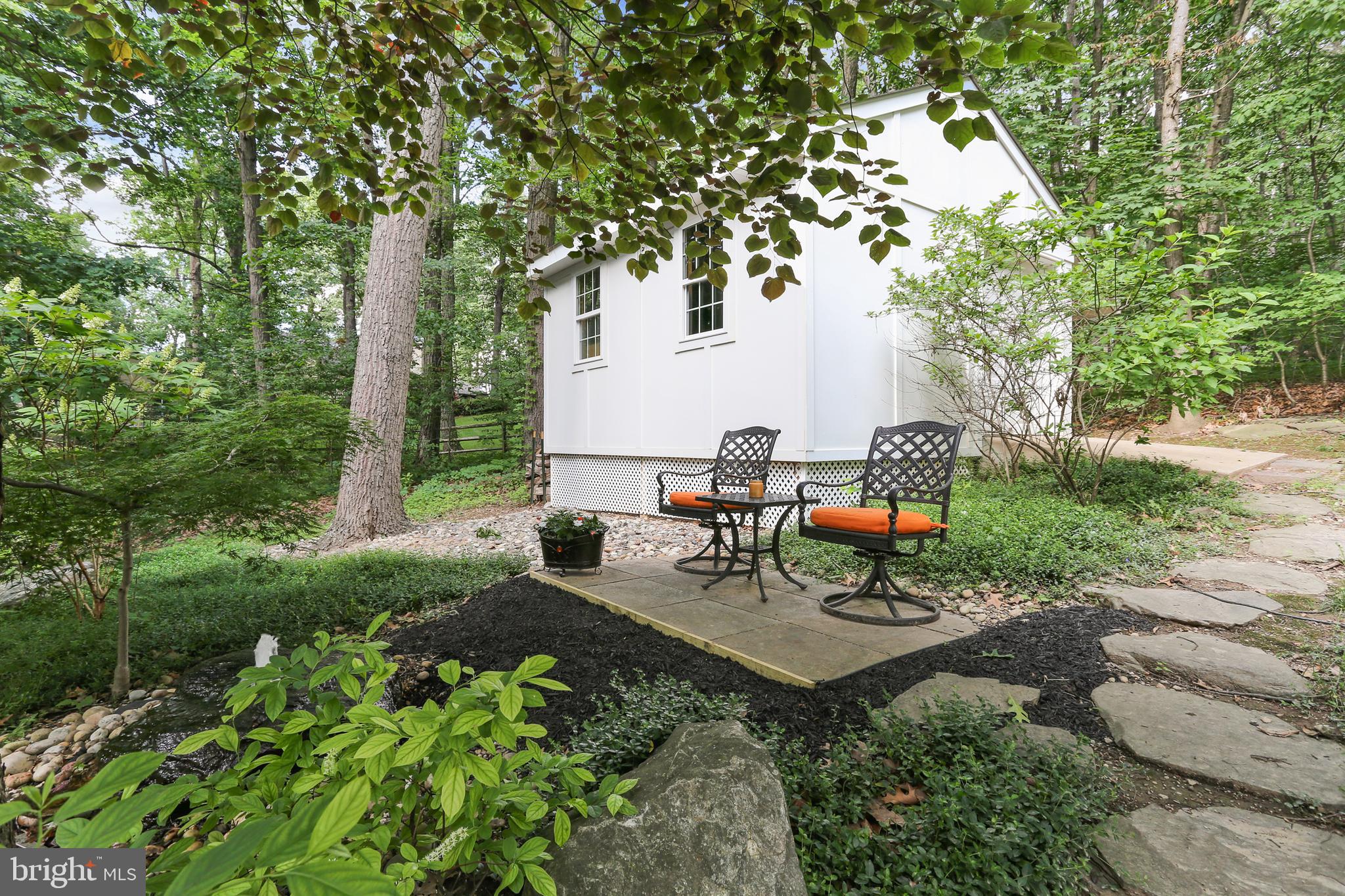 14439 Unionville Road Mount Airy, MD 21771 - Photo 50 of 57 Shed with cozy patio sitting area