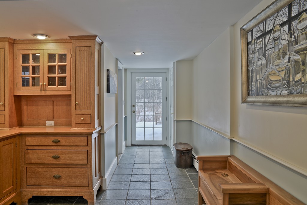 20 Topsfield Road Boxford, MA 01921 - Photo 8 of 30 a view of an entryway with a workspace
