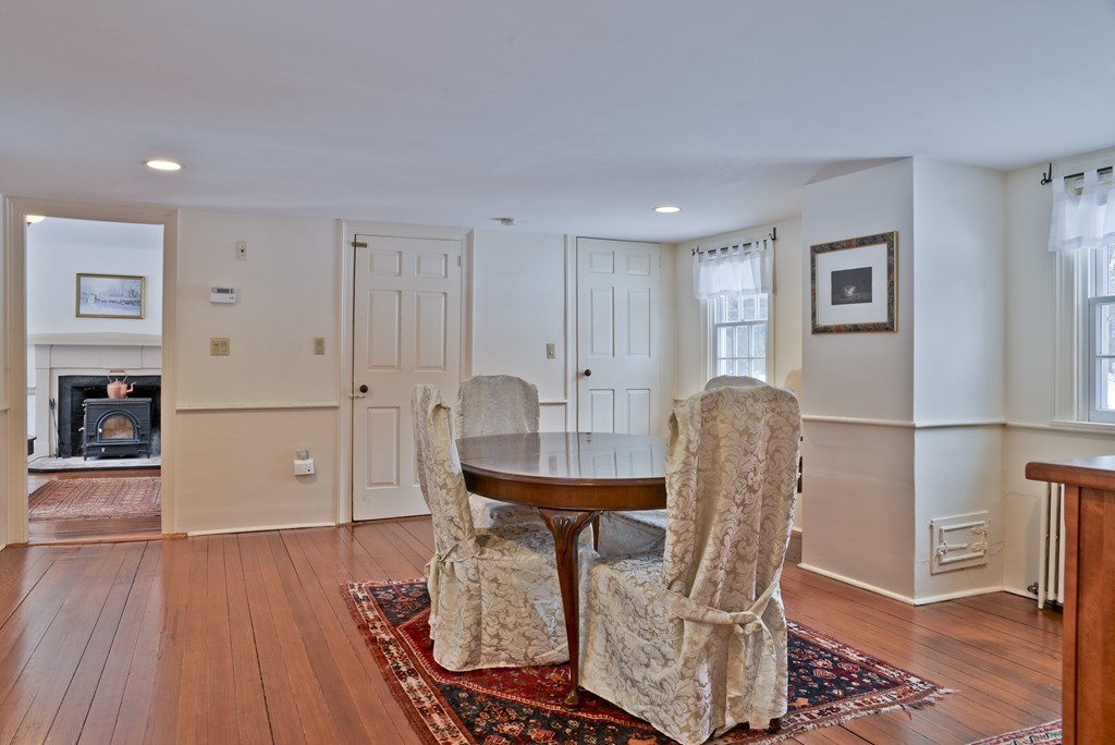 20 Topsfield Road Boxford, MA 01921 - Photo 9 of 30 a dining room with furniture and wooden floor