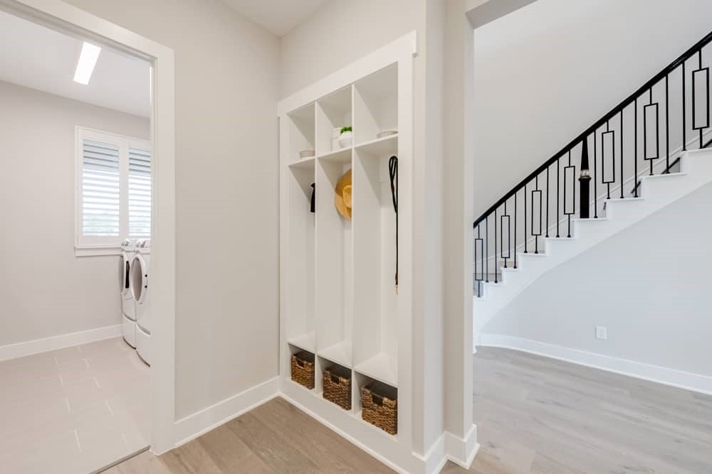 4811 Morning Spgs Drive Spring, TX 77386 - Photo 20 of 37 a view of a hallway with wooden floor and entryway