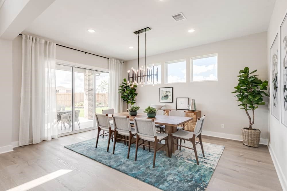 4811 Morning Spgs Drive Spring, TX 77386 - Photo 7 of 37 a view of a dining room with furniture window and outside view