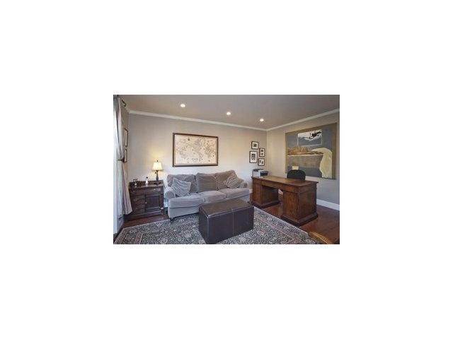 217 Channing Road Burlingame, CA 94010 - Photo 6 of 9 a living room with furniture and a potted plant