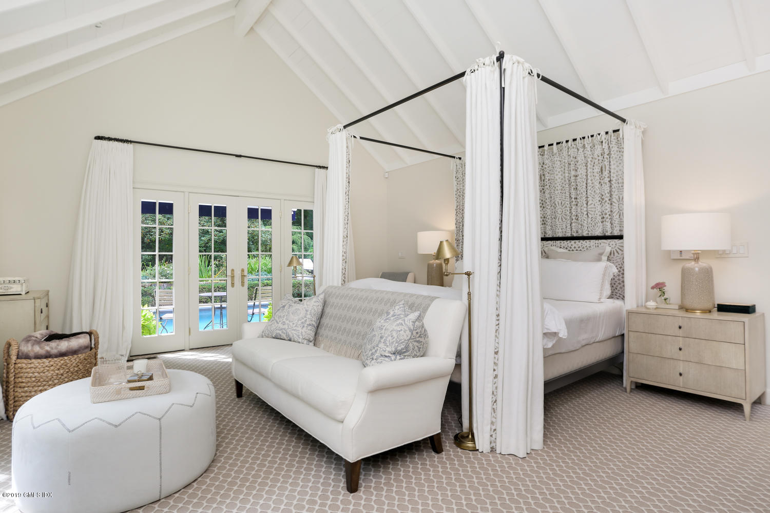 418 Riversville Road Greenwich, CT 06831 - Photo 21 of 38 a bedroom with furniture and white walls