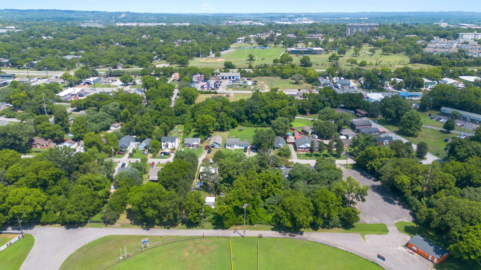 532 East Maple Street Madison, TN 37115 - Photo 14 of 14 an aerial view of residential houses with outdoor space and trees