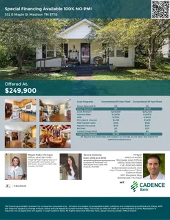 $249,900 | 532 East Maple Street, Madison, TN 37115