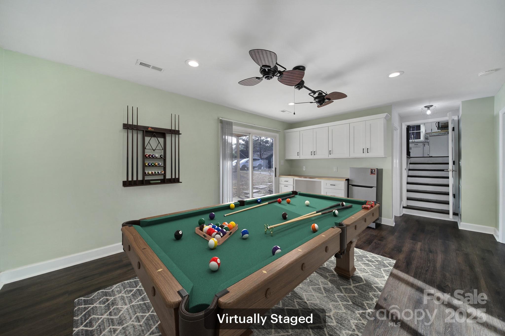 1019 Palmyra Drive Tega Cay, SC 29708 - Photo 9 of 42 a room with pool table and windows