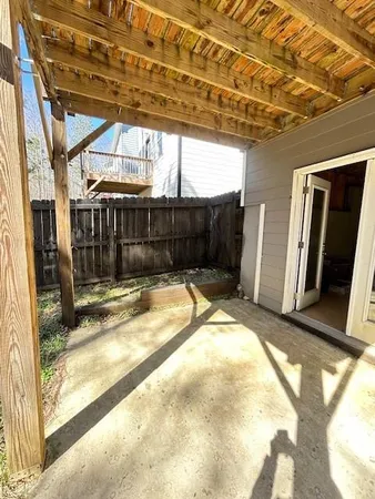 a view of a storage & utility room