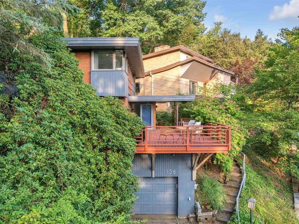 136 Fairfax Road Pittsburgh, PA 15221 - Photo 46 of 50 a view of house with a yard and potted plants