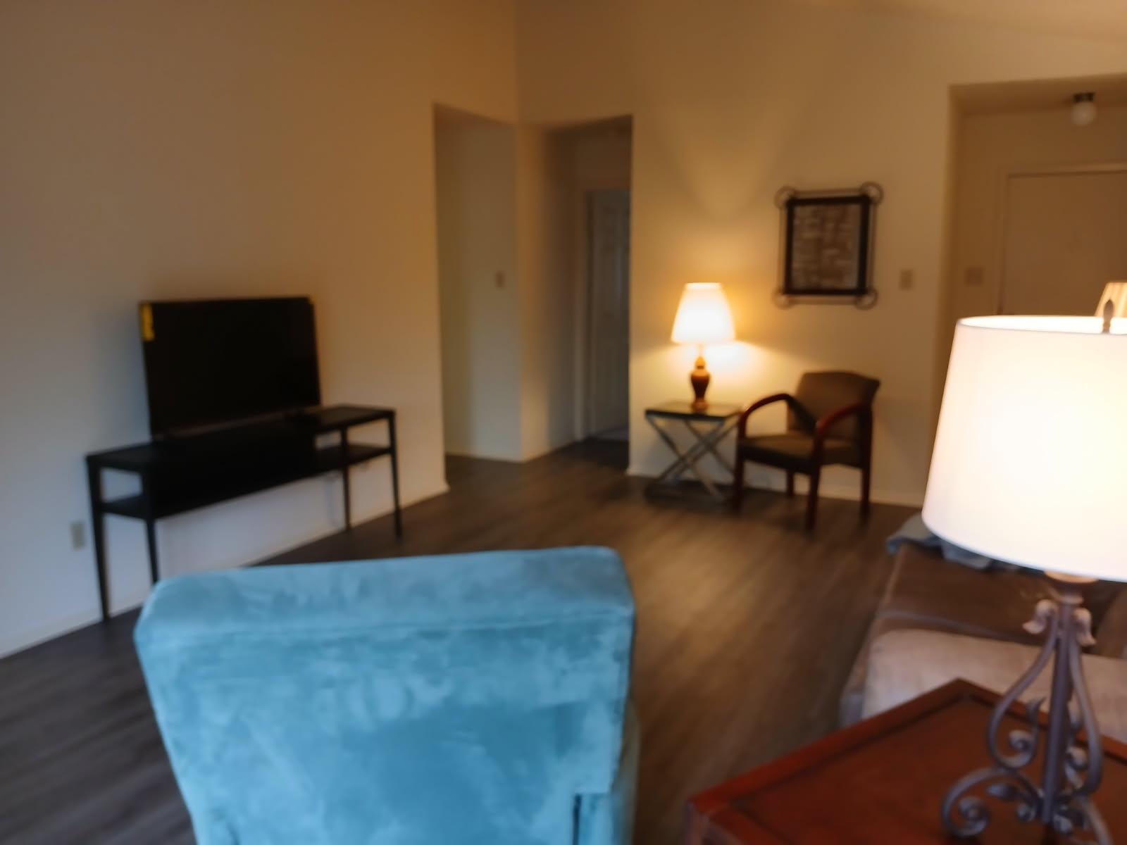 12905 Pegasus Street Austin, TX 78727 - Photo 9 of 32 a living room with furniture and a flat screen tv