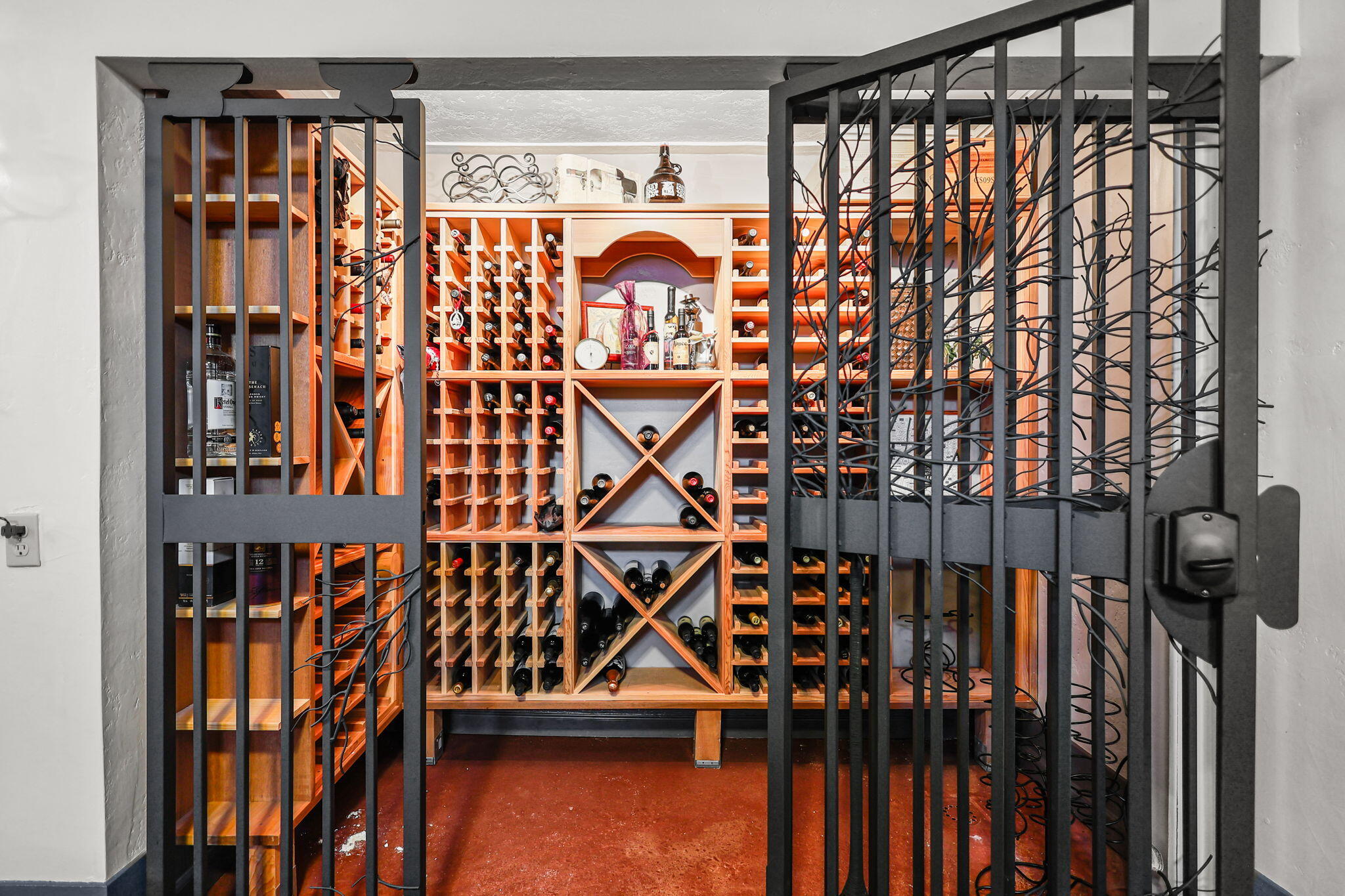 1465 Riverside Drive Redding, CA 96001 - Photo 122 of 163 Finished Basement with Wine Cellar