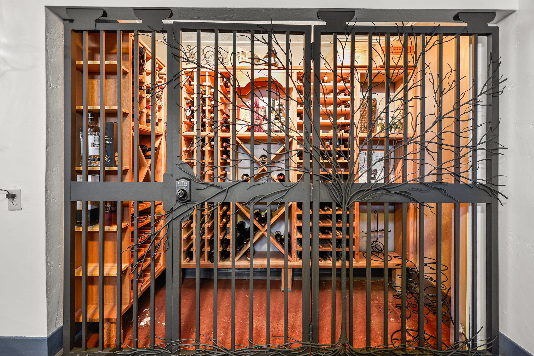 1465 Riverside Drive Redding, CA 96001 - Photo 123 of 163 Finished Basement with Wine Cellar