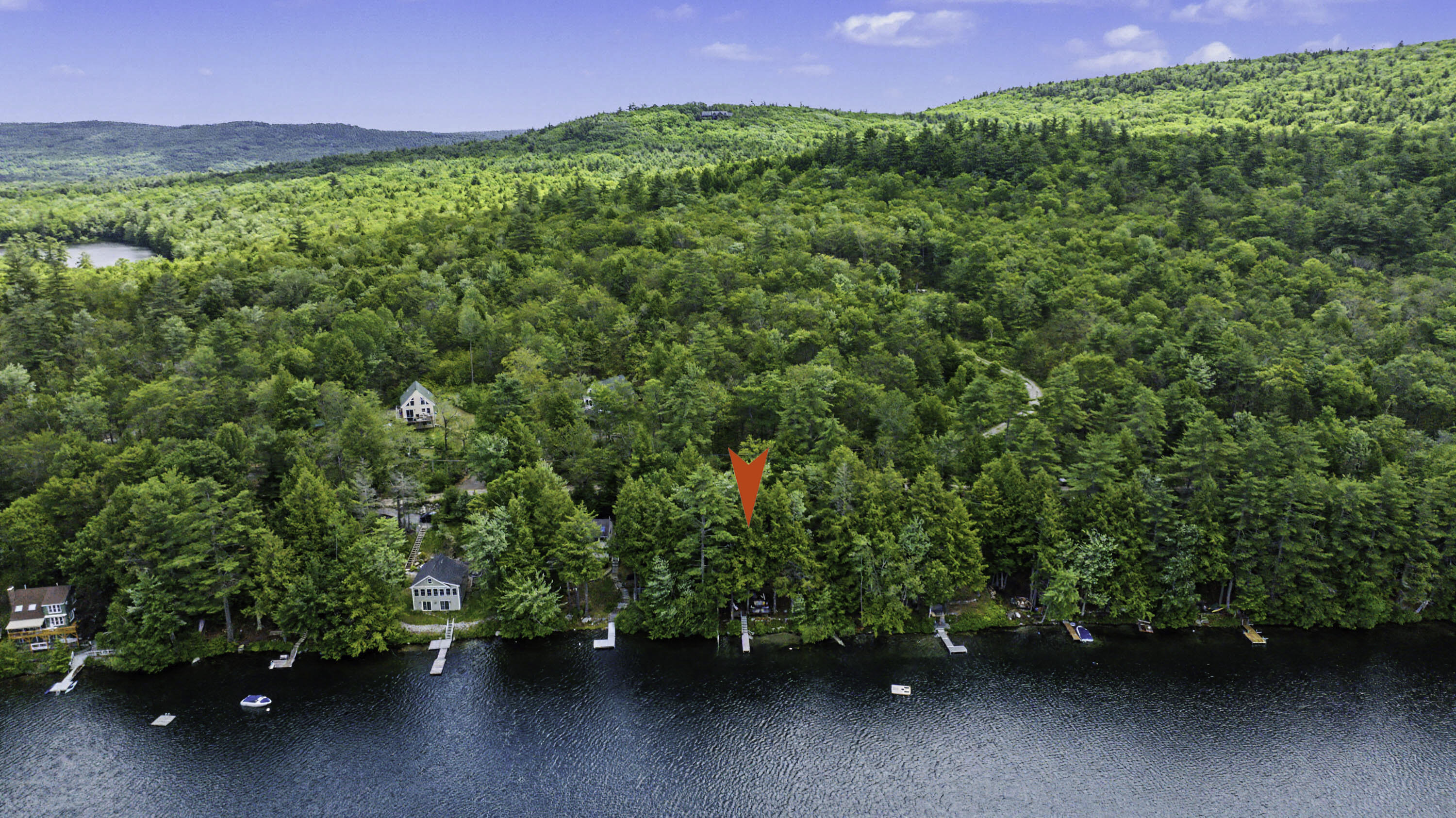 141 Coffee Pond Road Casco, ME 04015 - Photo 33 of 36 Property from drone