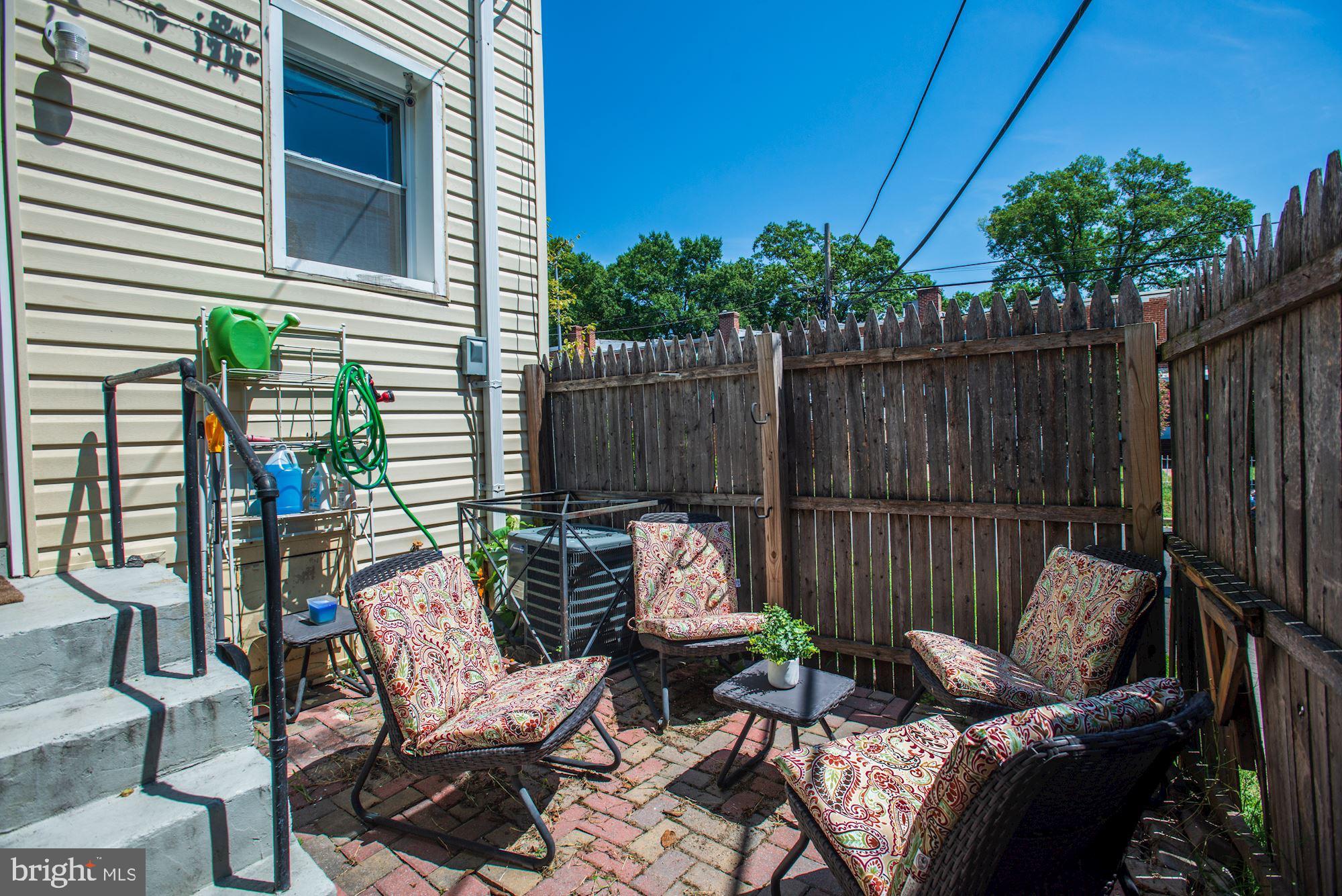 2041 Rosedale Street Northeast Washington, DC 20002 - Photo 16 of 20 Charming patio