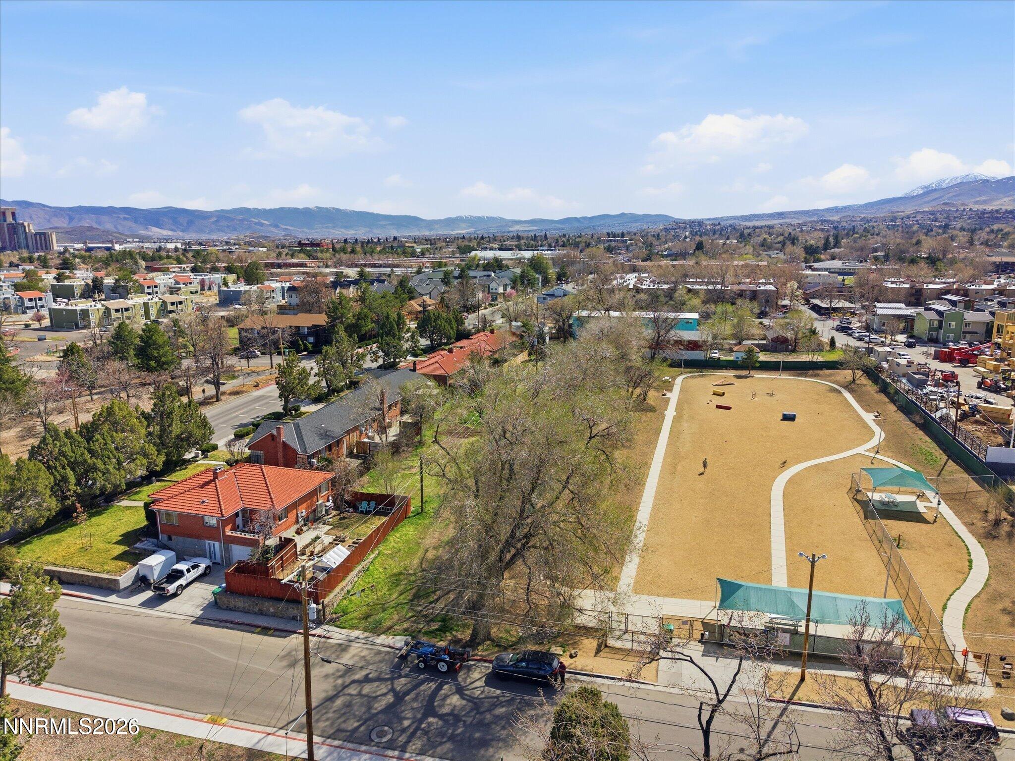 0 Lakeside Drive Reno, NV 89509 - Photo 27 of 35 an aerial view of a house with a garden