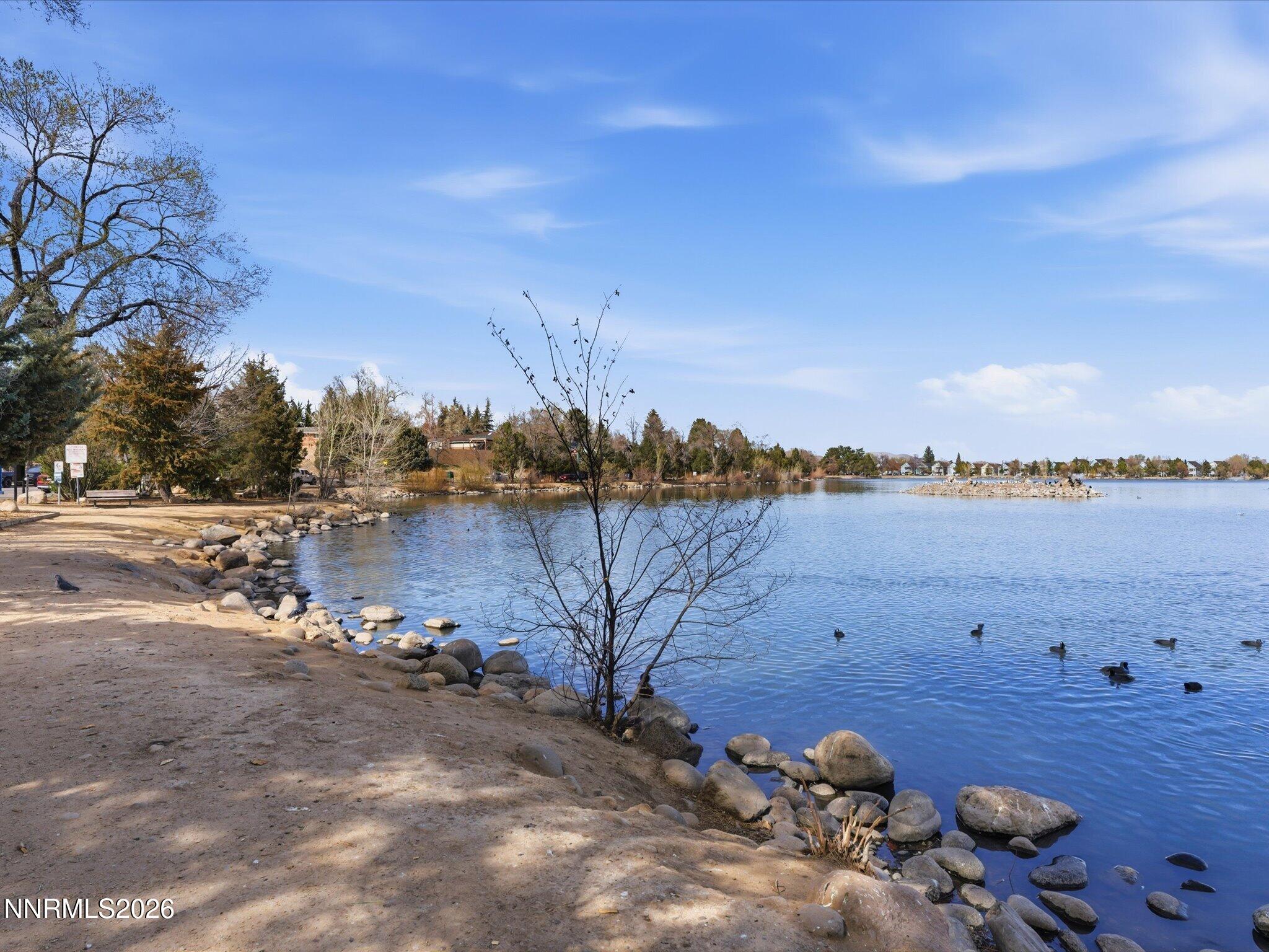 0 Lakeside Drive Reno, NV 89509 - Photo 33 of 35 a view of a lake with houses