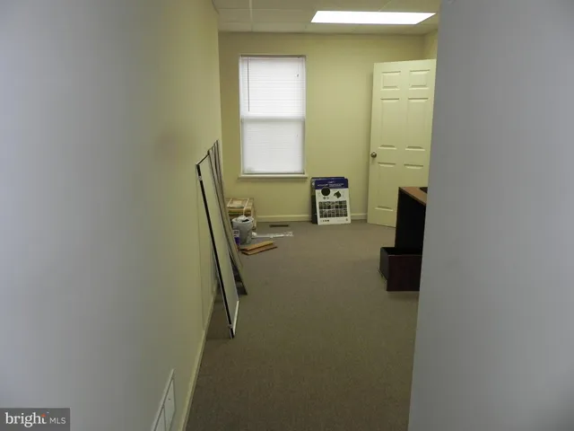 a view of a room with workspace