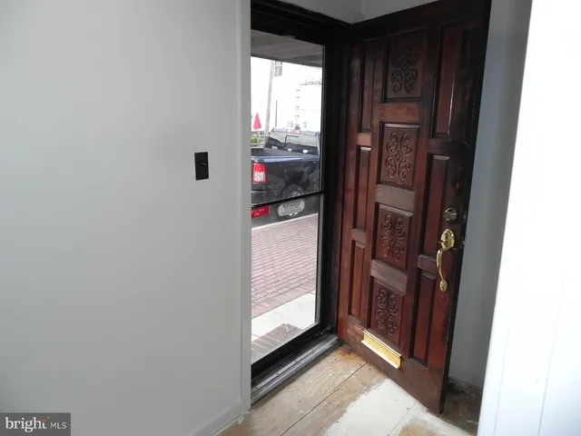 a view of an entryway