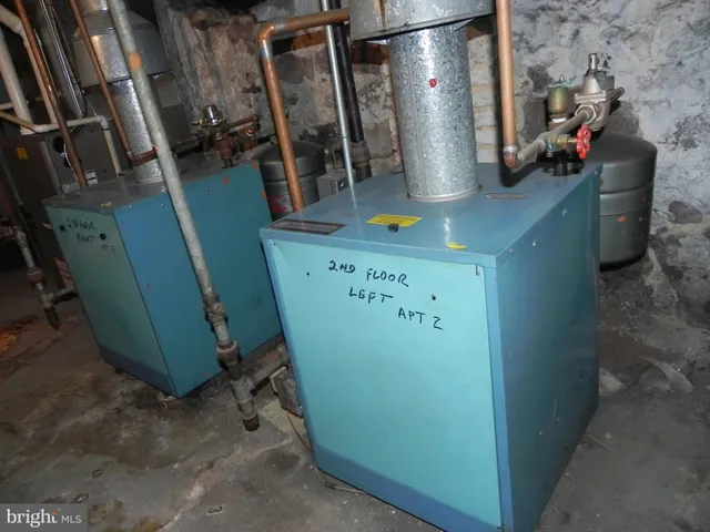 a view of water heater room