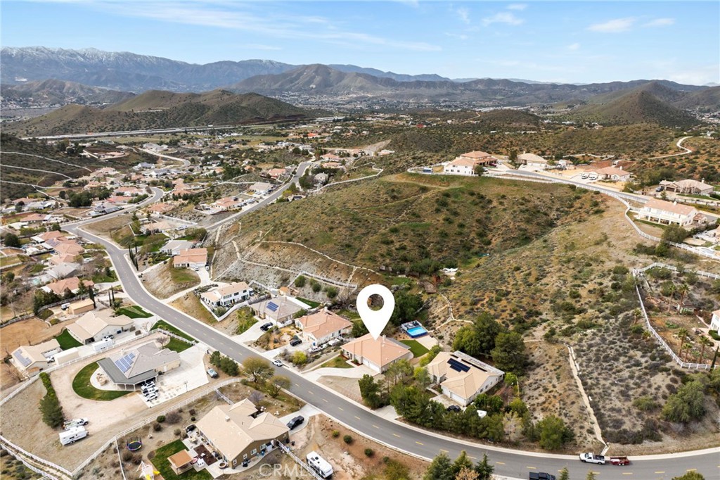 34423 Desert Road Acton, CA 93510 - Photo 47 of 53 an aerial view of residential house with parking space