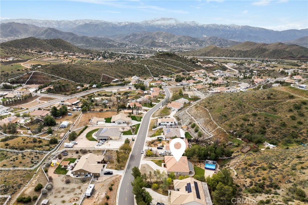 34423 Desert Road Acton, CA 93510 - Photo 6 of 53 an aerial view of residential houses with outdoor space