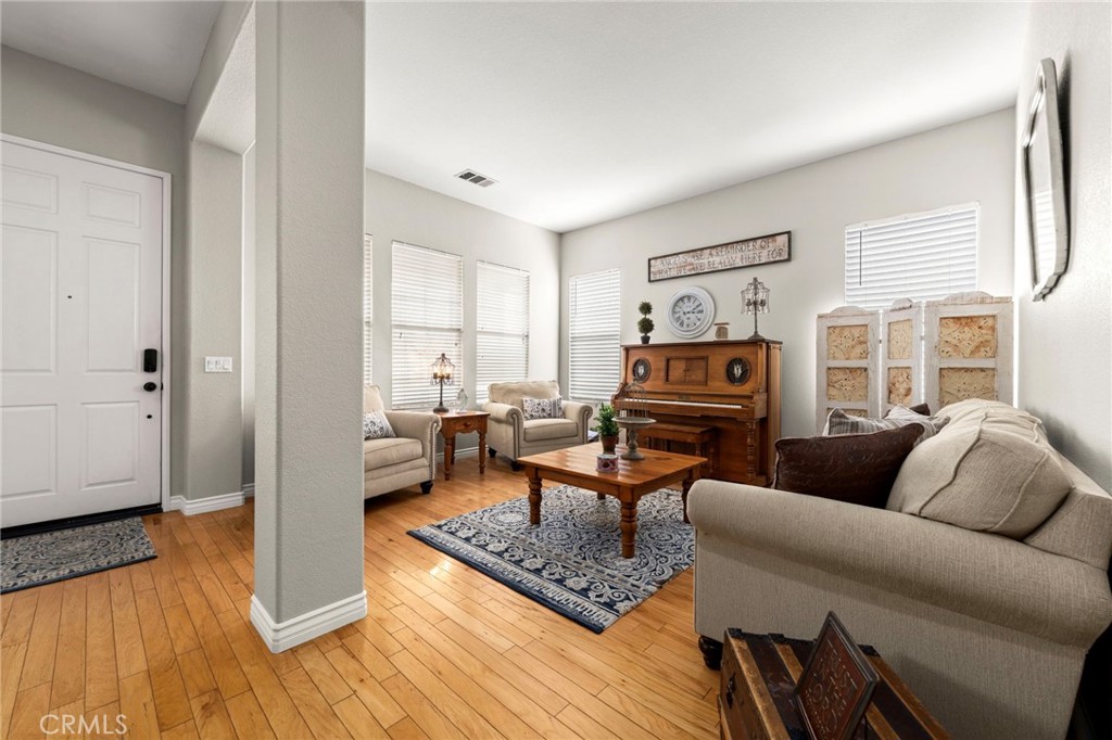 34423 Desert Road Acton, CA 93510 - Photo 10 of 53 a living room with furniture and a wooden floor