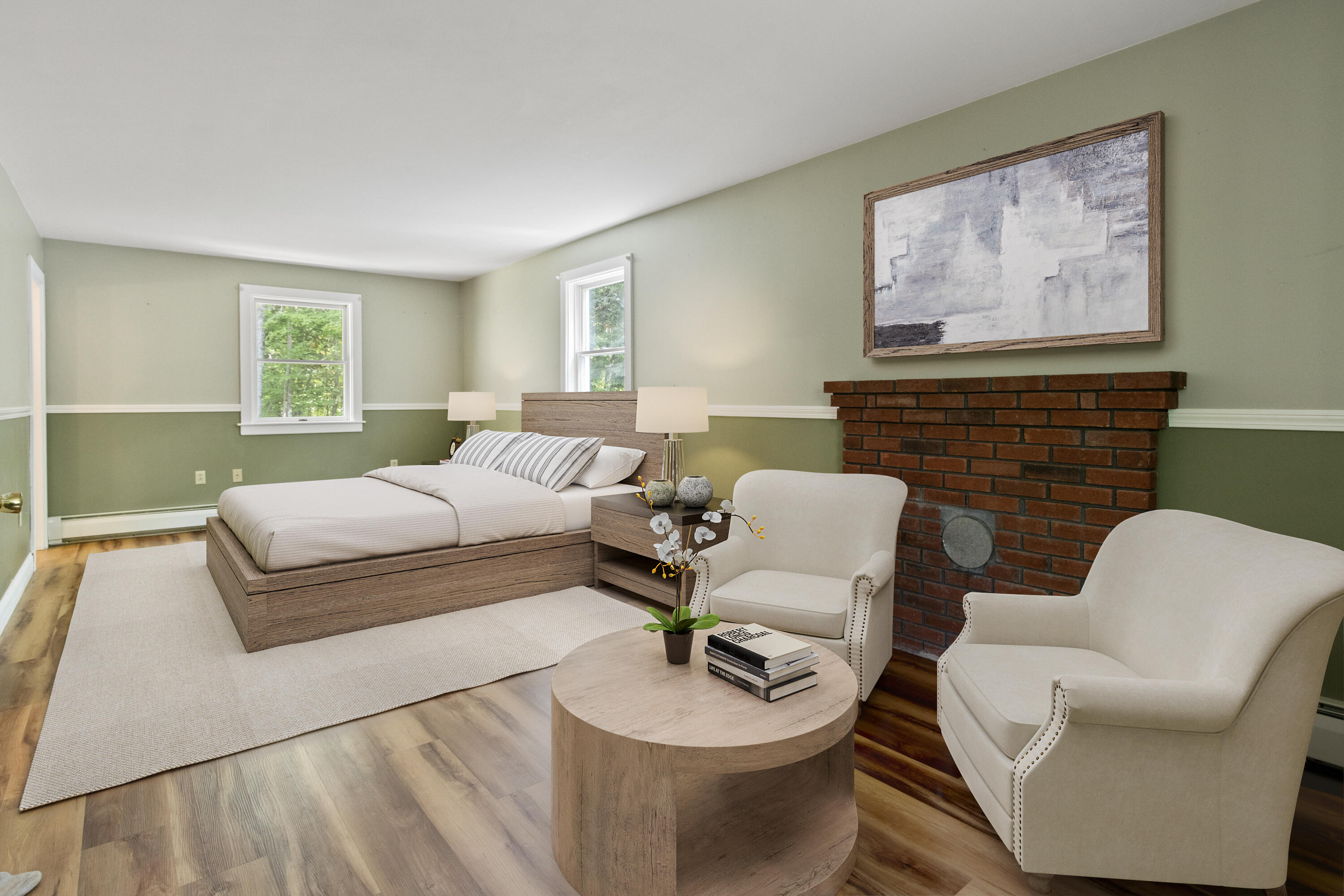 452 North Raymond Road Poland, ME 04274 - Photo 28 of 35 Primary Bed-Staged-Cloutier