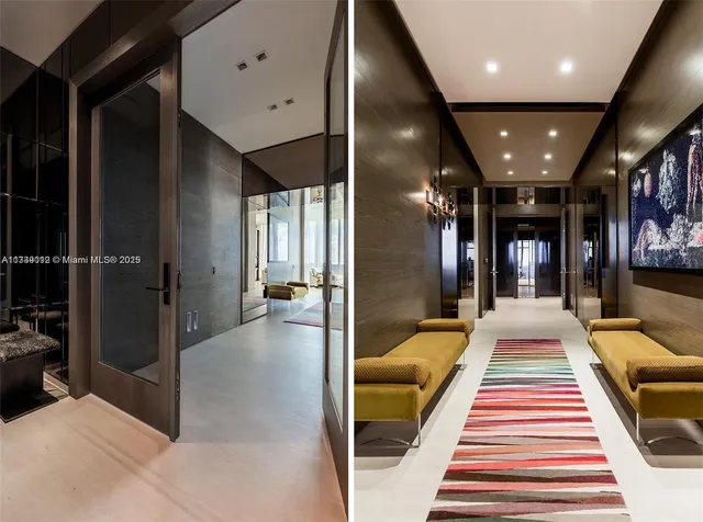 a en suite bathroom with a tub and shower