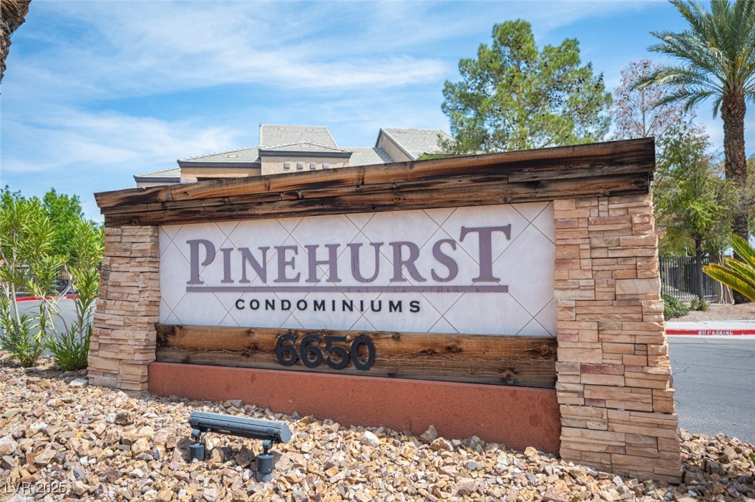 6650 West Warm Springs Road, Unit 1079 Las Vegas, NV 89118 - Photo 36 of 37 View of community sign
