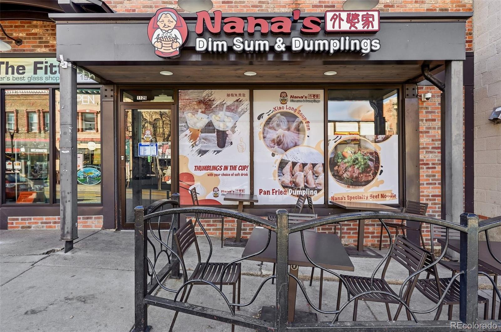 1405 Broadway, Unit 206 Boulder, CO 80302 - Photo 37 of 47 a table with an outdoor space