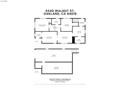 $649,000 | 5340 Walnut Street, Oakland, CA 94619